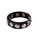 "Colt 8 Snap Fastener Leather Strap - Black SE6843402"